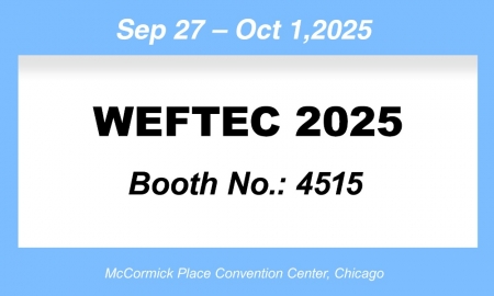 WEFTEC 2025 Booth No.: 4515