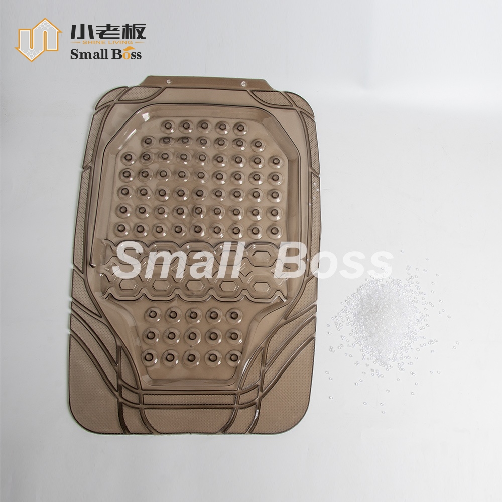 High transparency and low odor soft PVC Compound for car mats with hardness 50A~70A