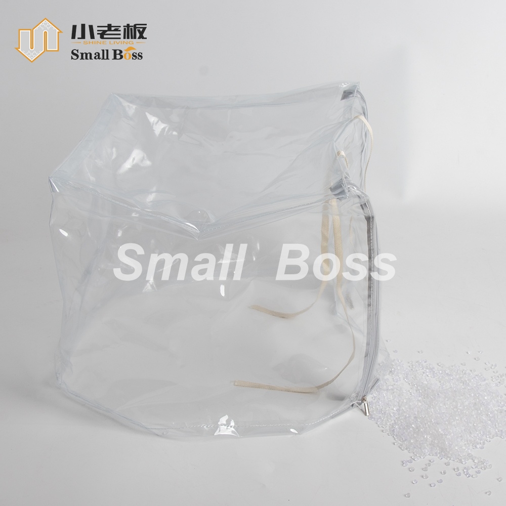 Low-odor and environmentally friendly transparent soft PVC Compound for dust cover