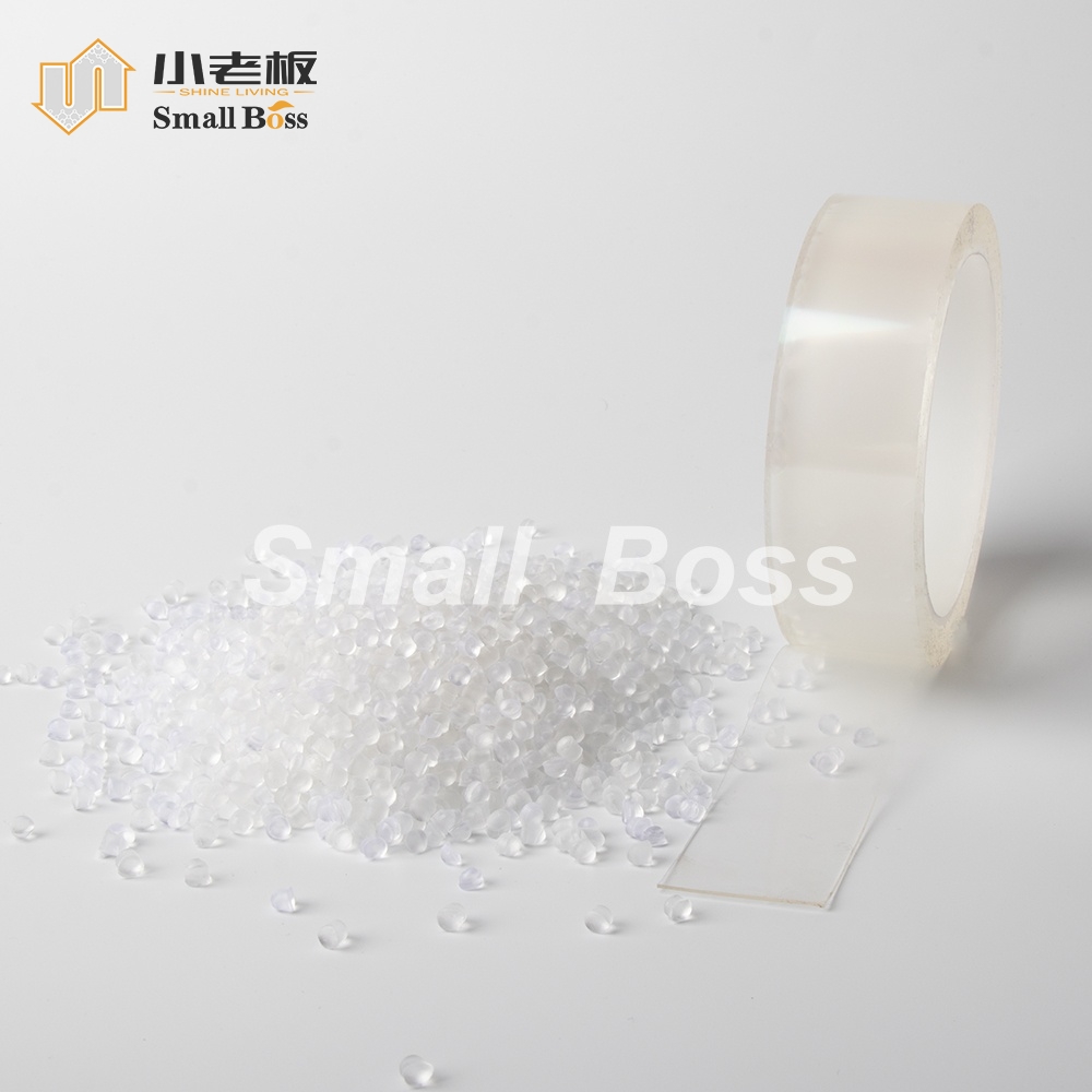 Waterproof transparent and low-odor soft PVC Compound for mildew-proof strips