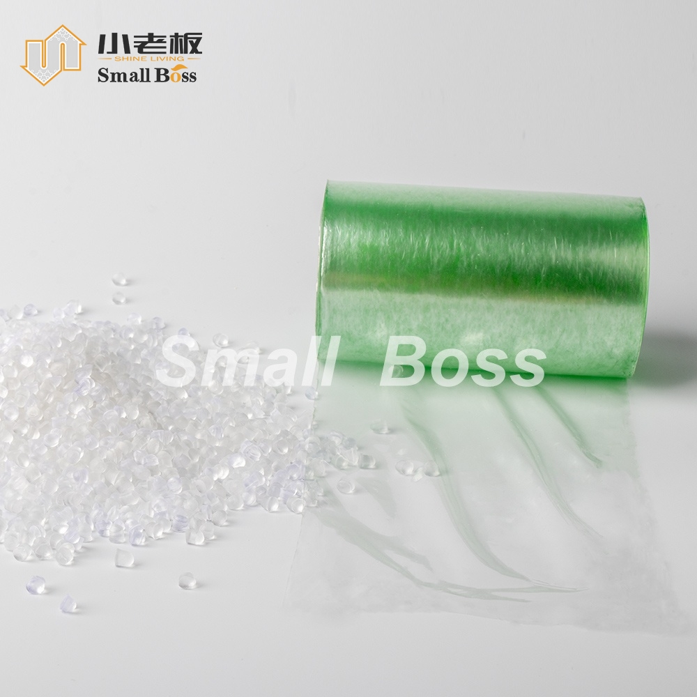 Environmentally friendly transparent soft PVC Compound for Wrapping films