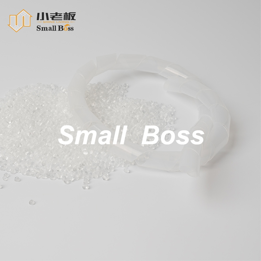 Transparent rigid PVC Compound for wrapping tube ribs