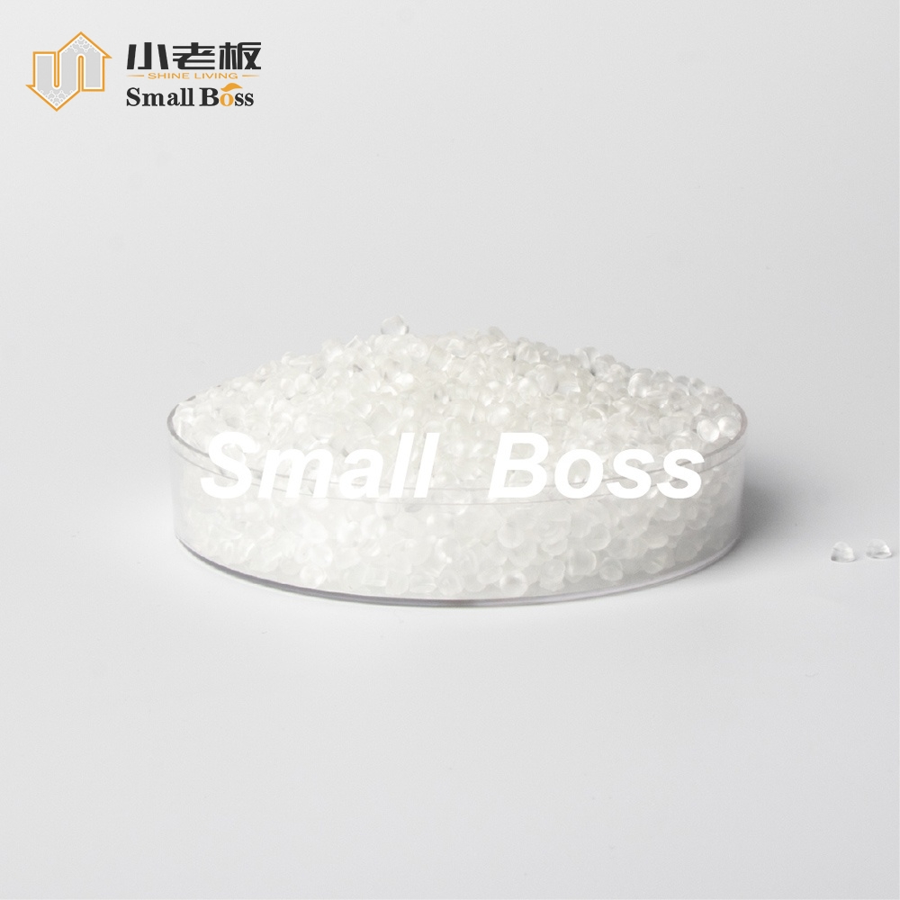 High toughness transparent rigid PVC Compound for magnetic strips and chip cards