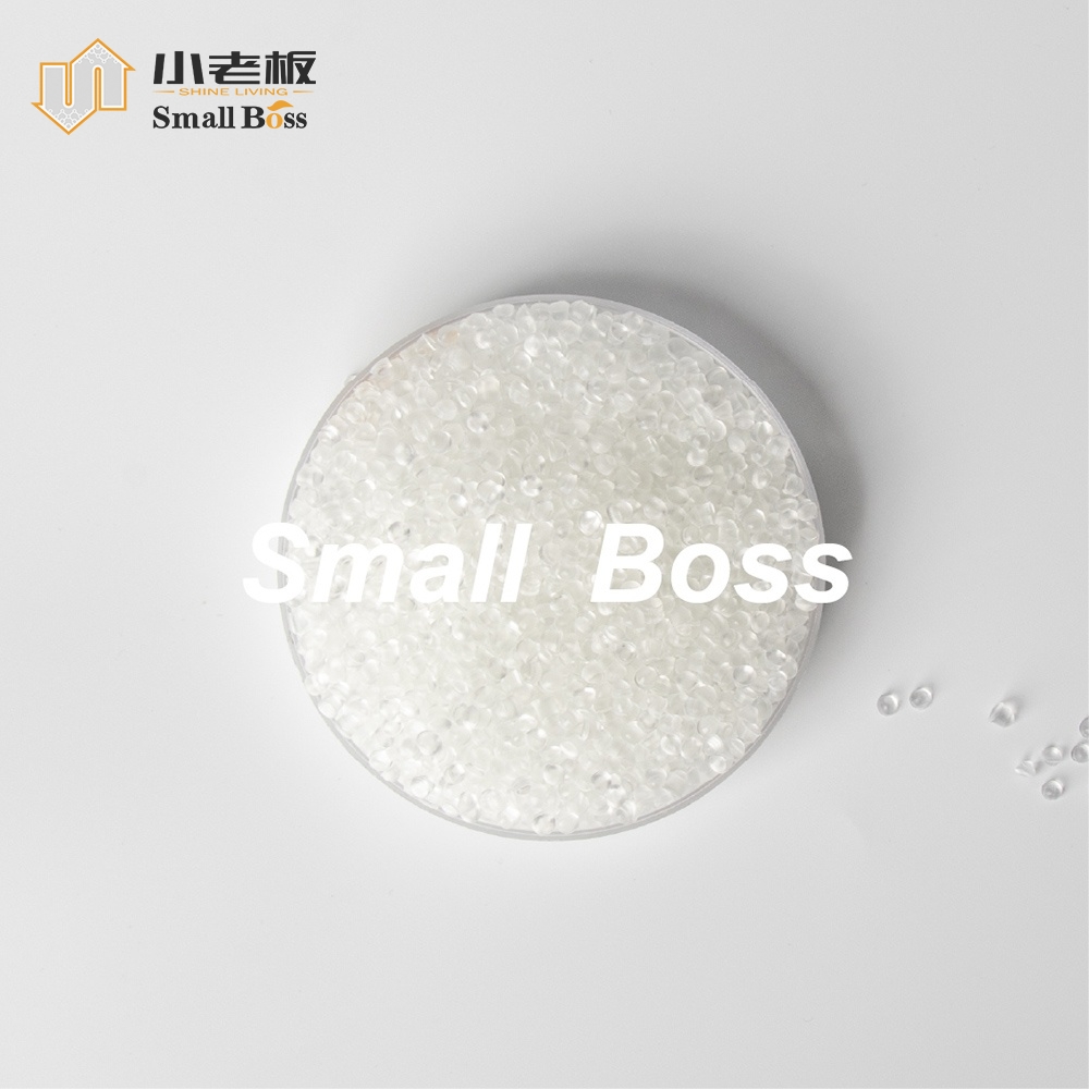 High toughness transparent rigid PVC Compound for magnetic strips and chip cards