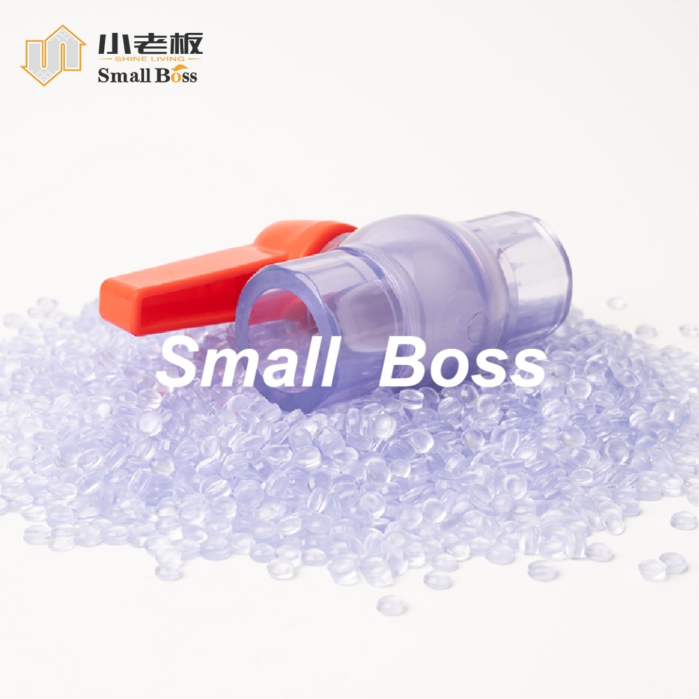 Impact resistant High transparent rigid PVC Compound for injection chemical valve casing