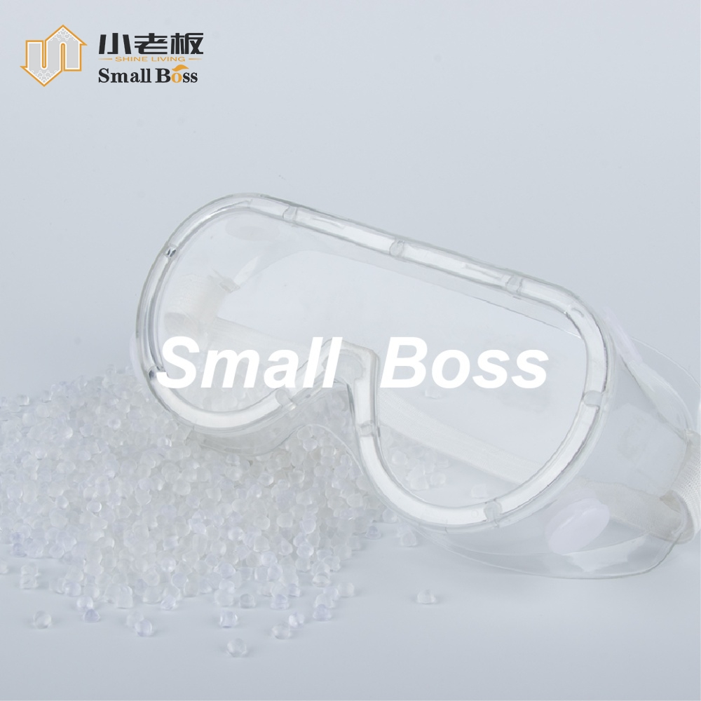 Transparent rigid PVC Compound for goggles