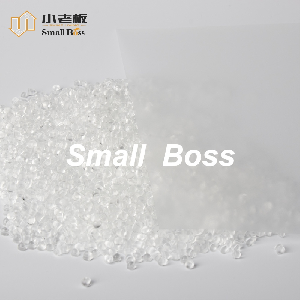 Frosted transparent rigid PVC Compound for panels