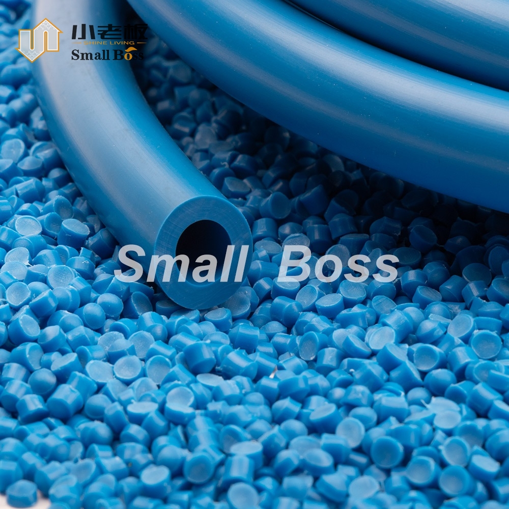 Pressure resistant soft PVC Compound for gas pipes