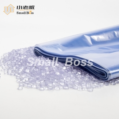 Resistente al clima, resistente a impactos, resistente a bajas temperaturas -25℃, compuesto de PVC rígido transparente para películas sopladas