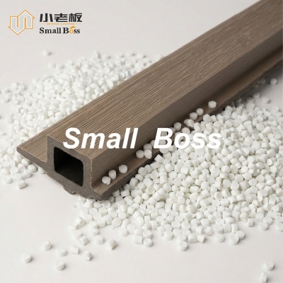 Wood color rigid PVC Compound