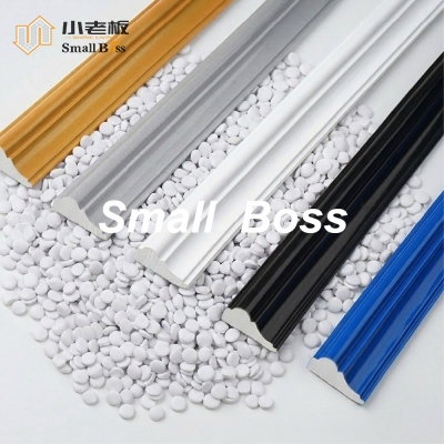 Anti-aging and anti-yellowing PVC Compound for interior decorative strips